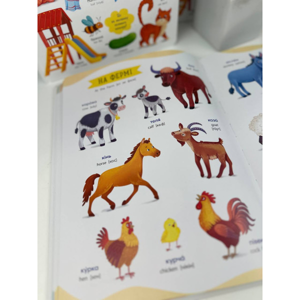 Книга 575 перших слів малюка 