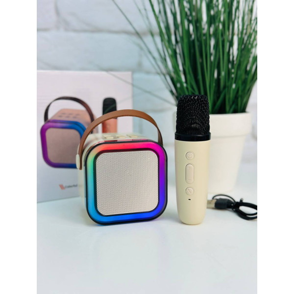 Дитяче караоке-мікрофон з Bluetooth та підсвічуванням 