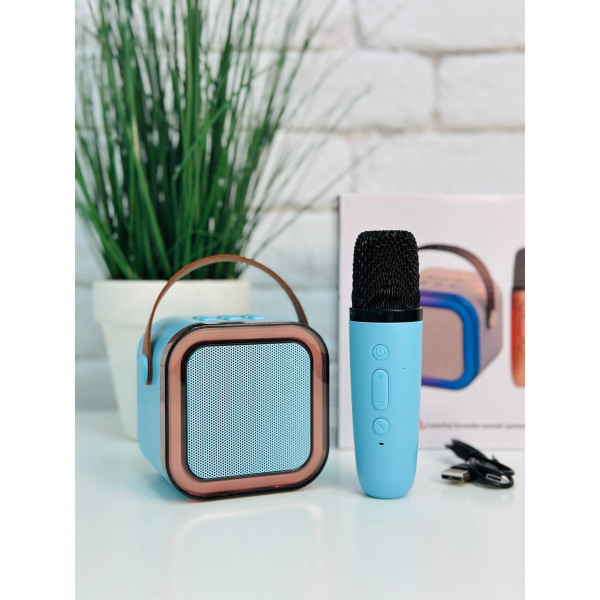 Дитяче караоке-мікрофон з Bluetooth та підсвічуванням 