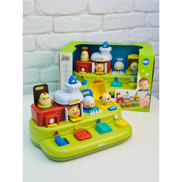 Розвиваюча гра "Галаслива ферма"