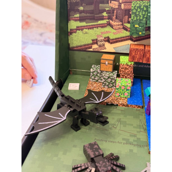 Магнітний конструктор My World Minecraft 83 деталі 