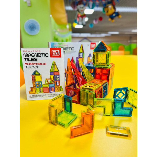 Конструктор магнітний Magnetic 62 деталей 