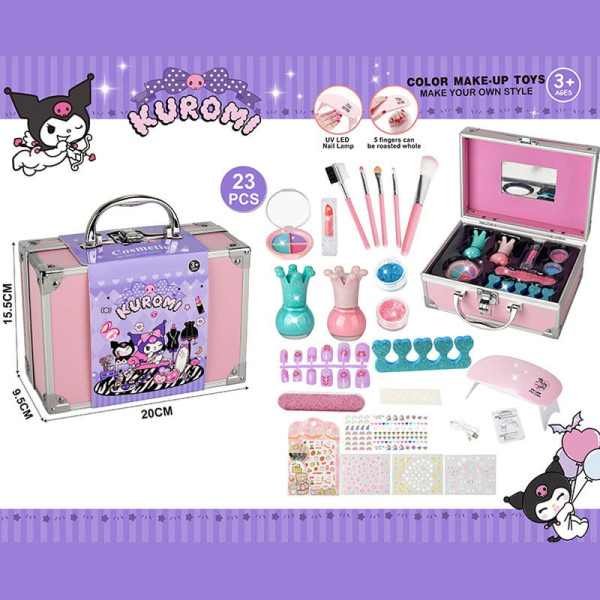 Валіза дитячої косметики Kuromi 23 предмети 