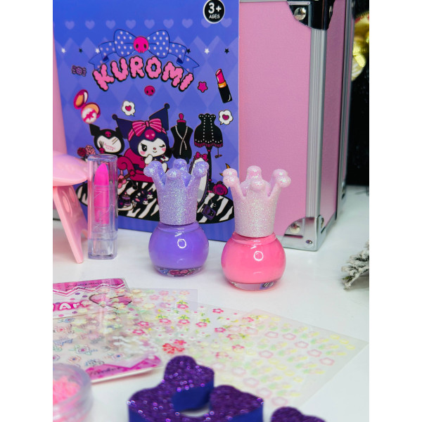 Валіза дитячої косметики Kuromi 23 предмети 