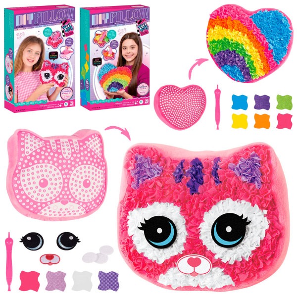 Творчий набір “Прикрась подушку” – подушка своїми руками 