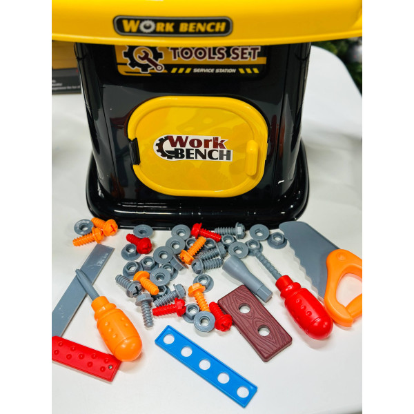 Дитячий набір інструментів Work Bench зі столом 102 елементи 