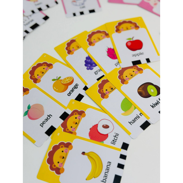 Інтерактивна гра Cards Education 224 картки для вивчення англійської 