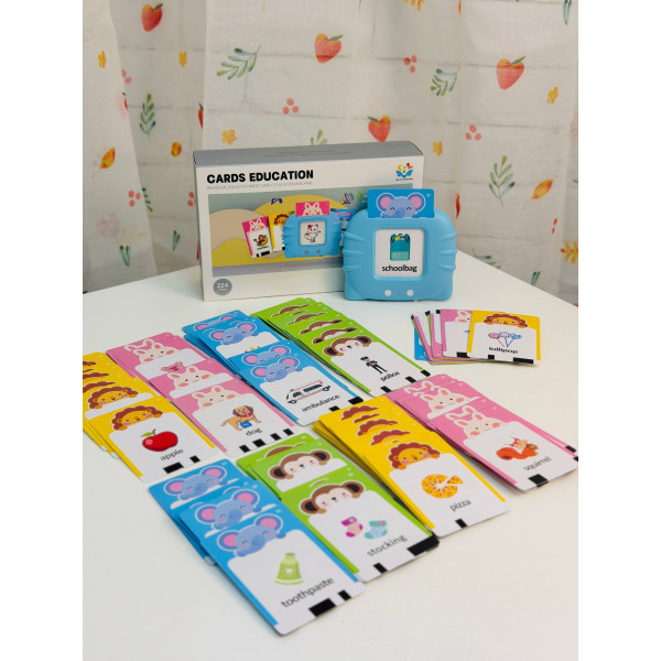 Інтерактивна гра Cards Education 224 картки для вивчення англійської 