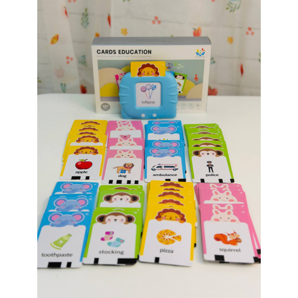 Інтерактивна гра Cards Education 224 картки для вивчення англійської 