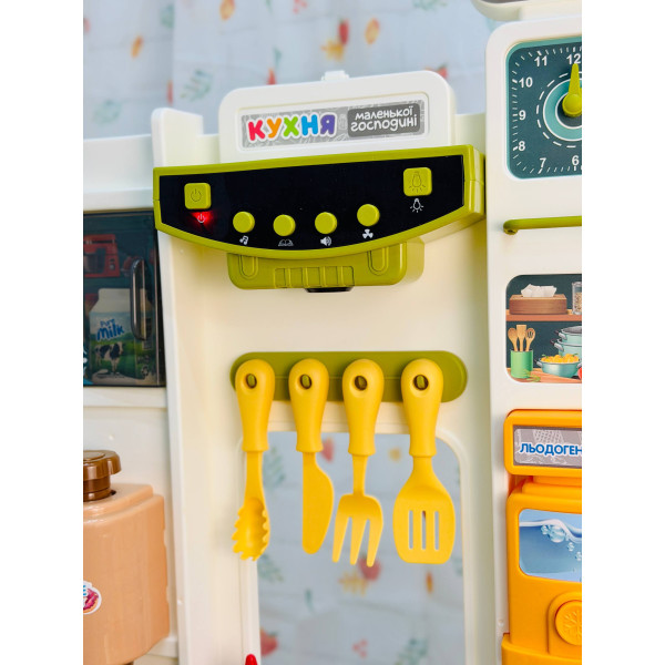 Дитяча кухня Limo Toy 72 деталі з водою, світлом та звуком 