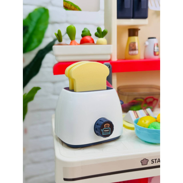 Дитяча інтерактивна кухня Kitchen 100 см та 106 аксесуарів