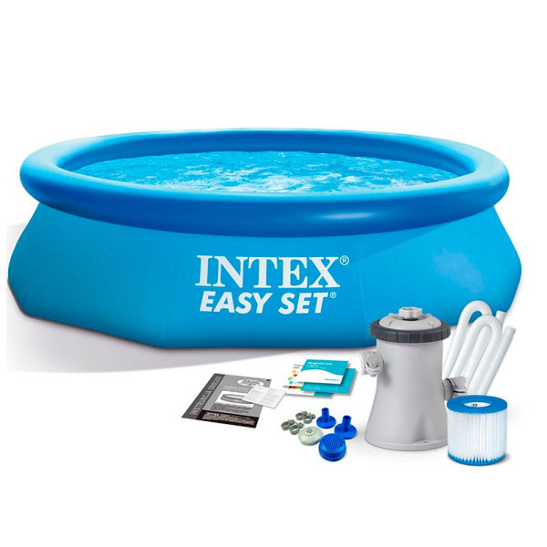 Надувний басейн Intex Easy Set 305×76 см з фільтр-насосом 