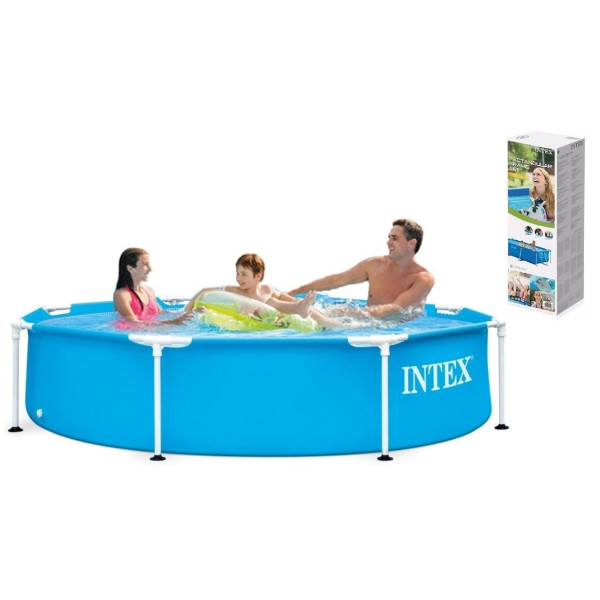Каркасний басейн Intex 244×51 см круглий  
