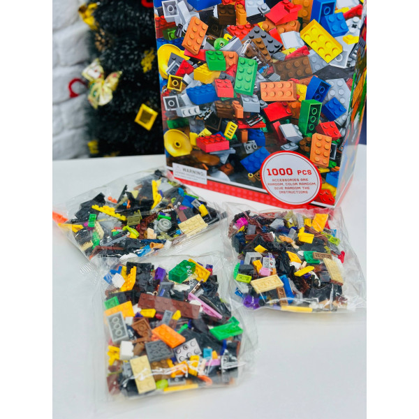 Конструктор на 1000 деталей сумісний з Lego 