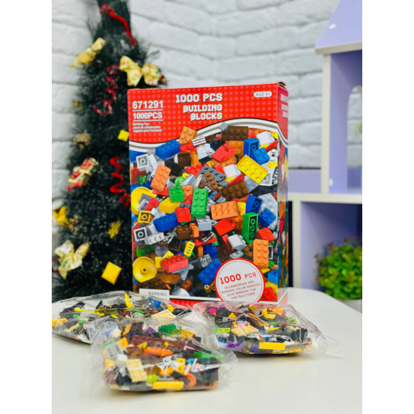 Конструктор на 1000 деталей сумісний з Lego 