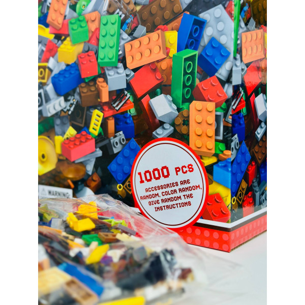 Конструктор на 1000 деталей сумісний з Lego 
